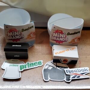 Mini Brands Sneakers Prince and Reebok
